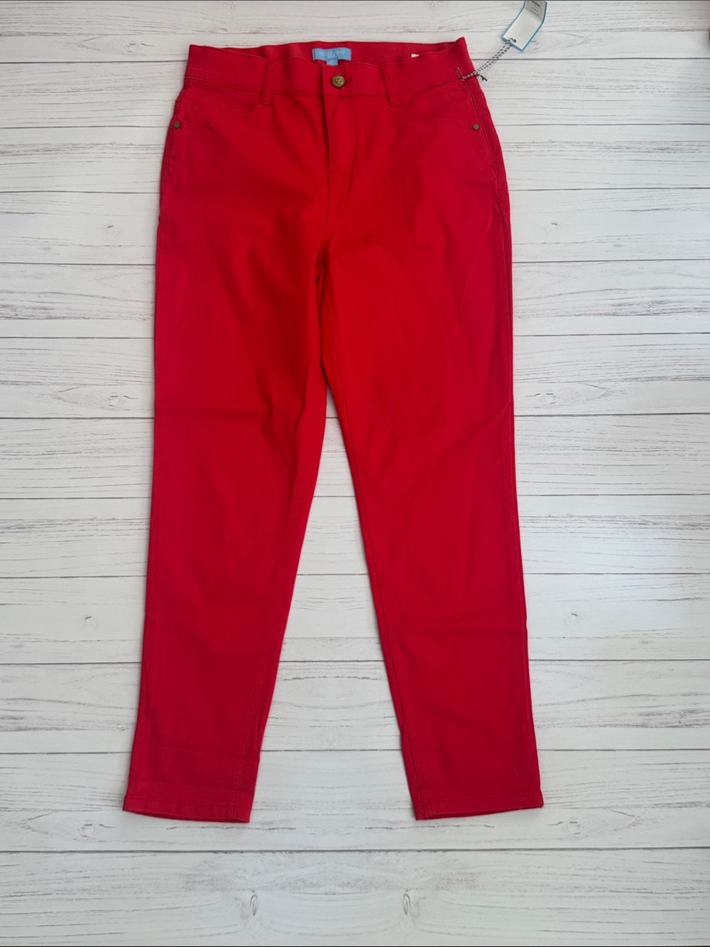 Draper James Red Ankle Pants